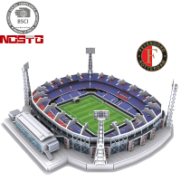 Best Sale Educational DIY Toy 3D Puzzle Stadium Football Stadium Model