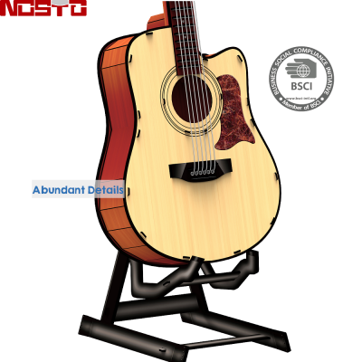 Give New Look to Traditional 3D Puzzle | DIY Art Sculpture Guitar with RGB Lights & Melody